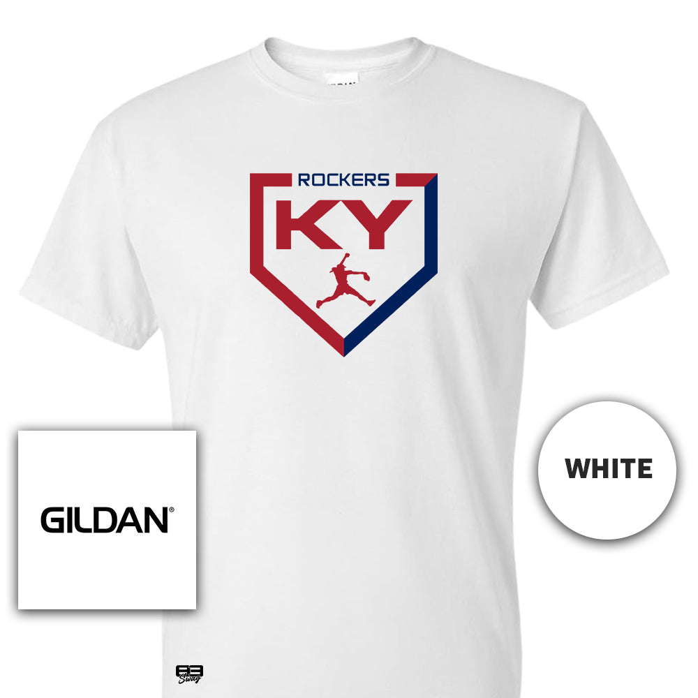 Gildan Youth & Adult 5.5 oz, 50-50 T-Shirt - KY Rockers Softball