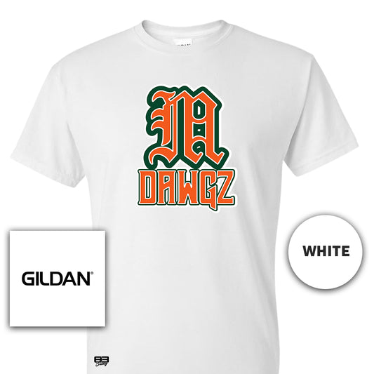 Gildan Youth & Adult 5.5 oz, 50-50 T-Shirt - Miami Metro Dawgz