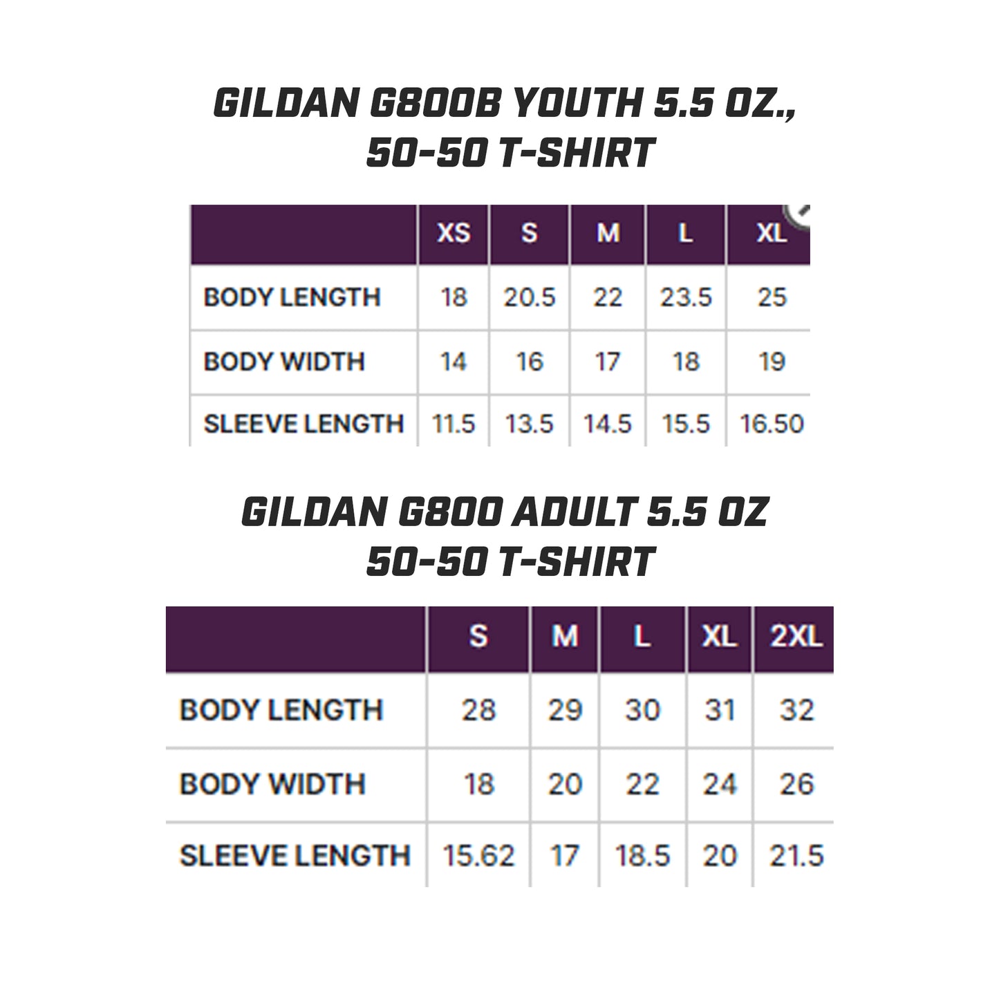 Gildan Youth & Adult 5.5 oz, 50-50 T-Shirt - MHS Dance