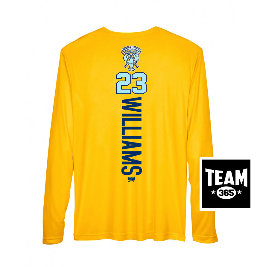 Team 365 Youth & Men's Zone Performance Long-Sleeve T-Shirt - Casco Bay Elite Baseball