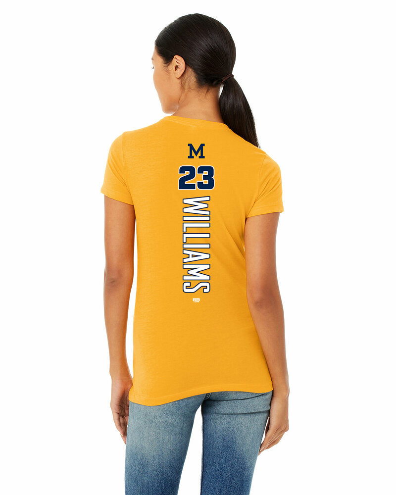 Bella + Canvas 6004 Women's The Favorite T-Shirt - Midland Baseball