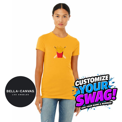 Bella + Canvas 6004 Women's The Favorite T-Shirt - Team Rally Fries Baseball