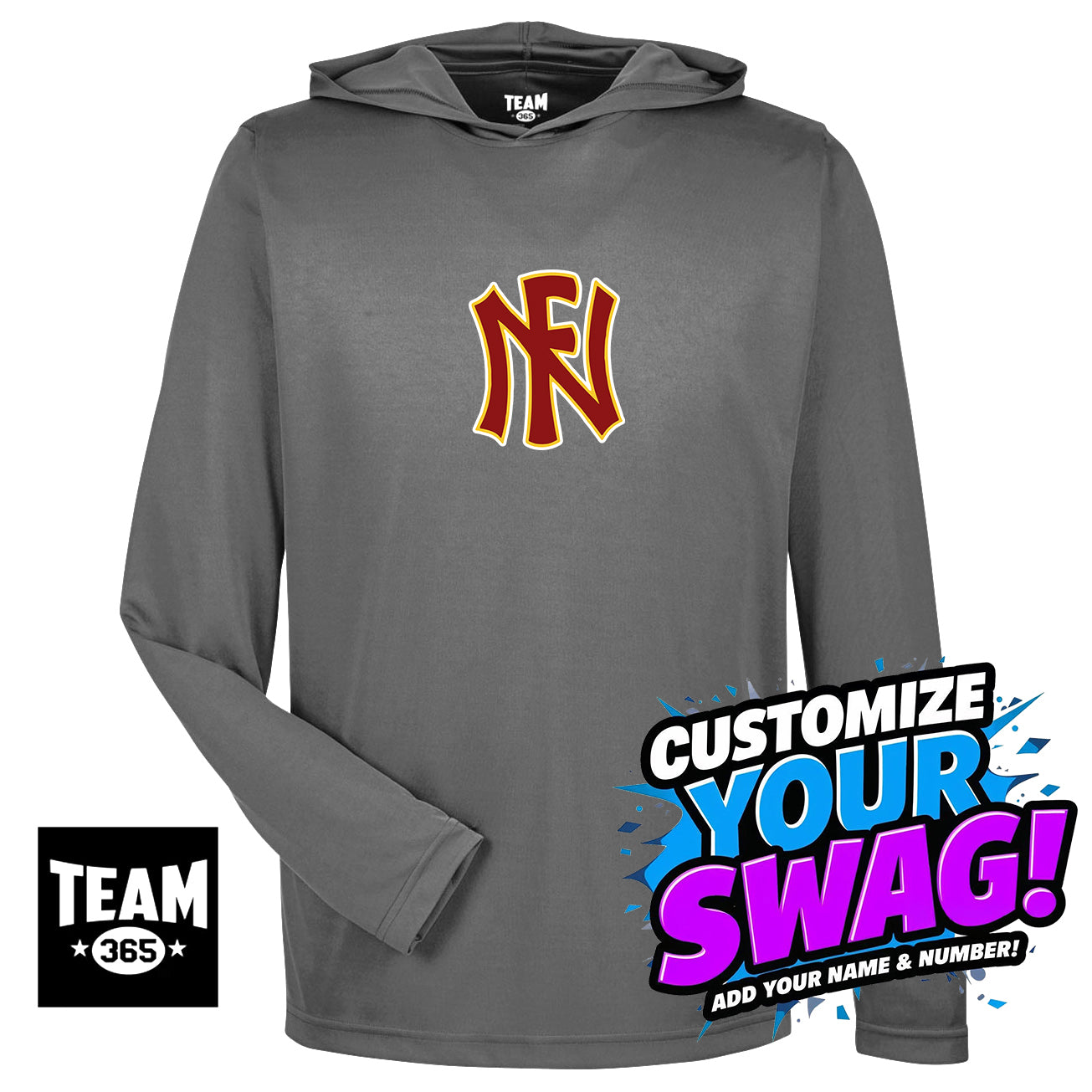 Team 365 Youth & Men's Zone Performance Hoodie - North Florida Tribe