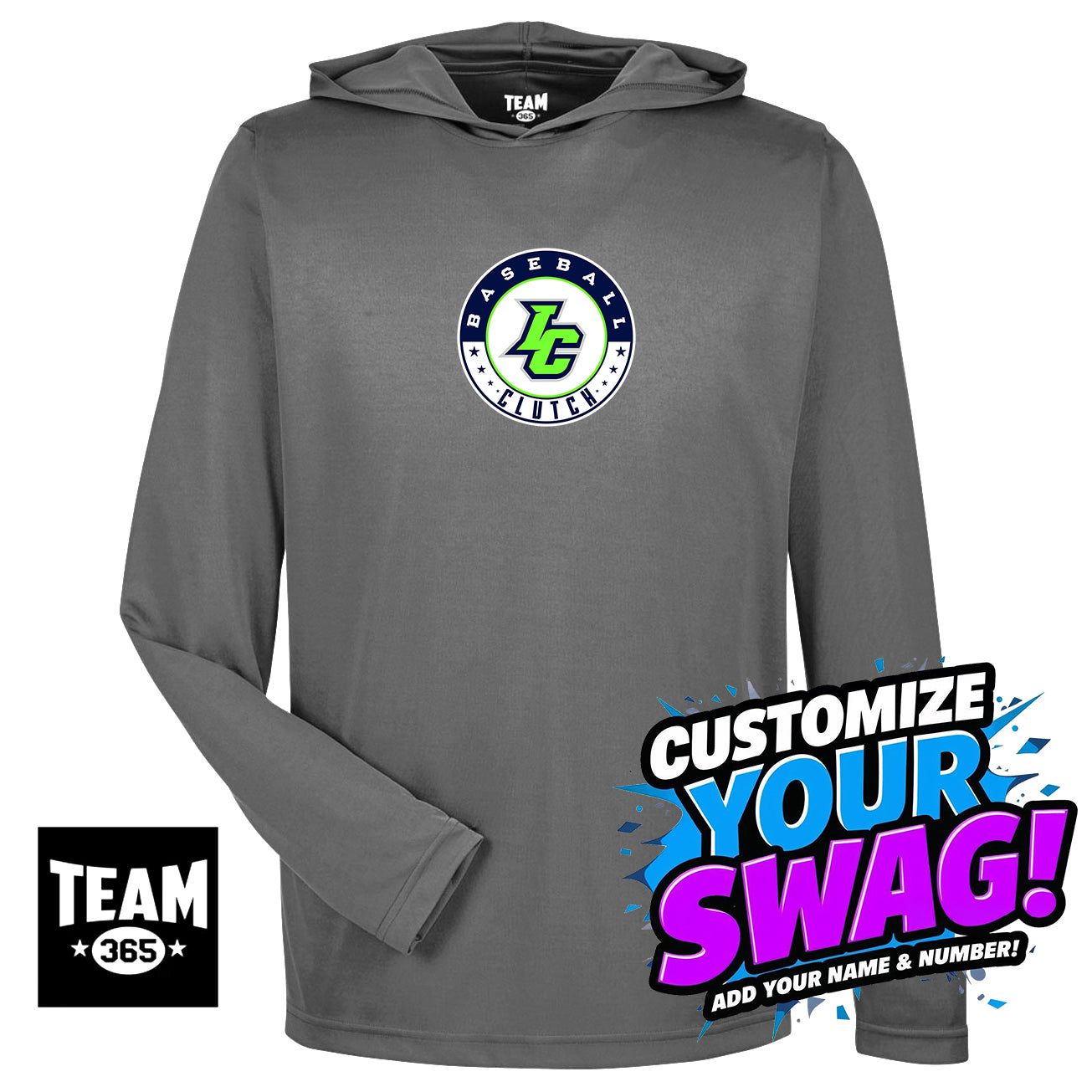 Team 365 Youth & Men's Zone Performance Hoodie - Indy Clutch Baseball