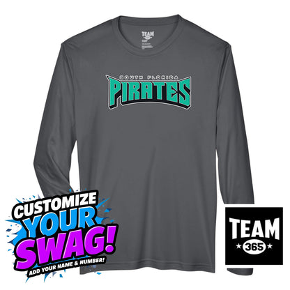 Team 365 Youth & Men's Zone Performance Long-Sleeve T-Shirt - South Florida Pirates