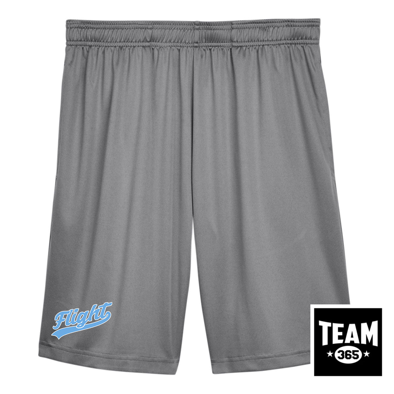 Team 365 Youth & Men's Zone Performance Short - FCF Flight Baseball Blue