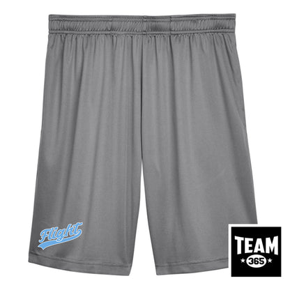 Team 365 Youth & Men's Zone Performance Short - FCF Flight Baseball Blue