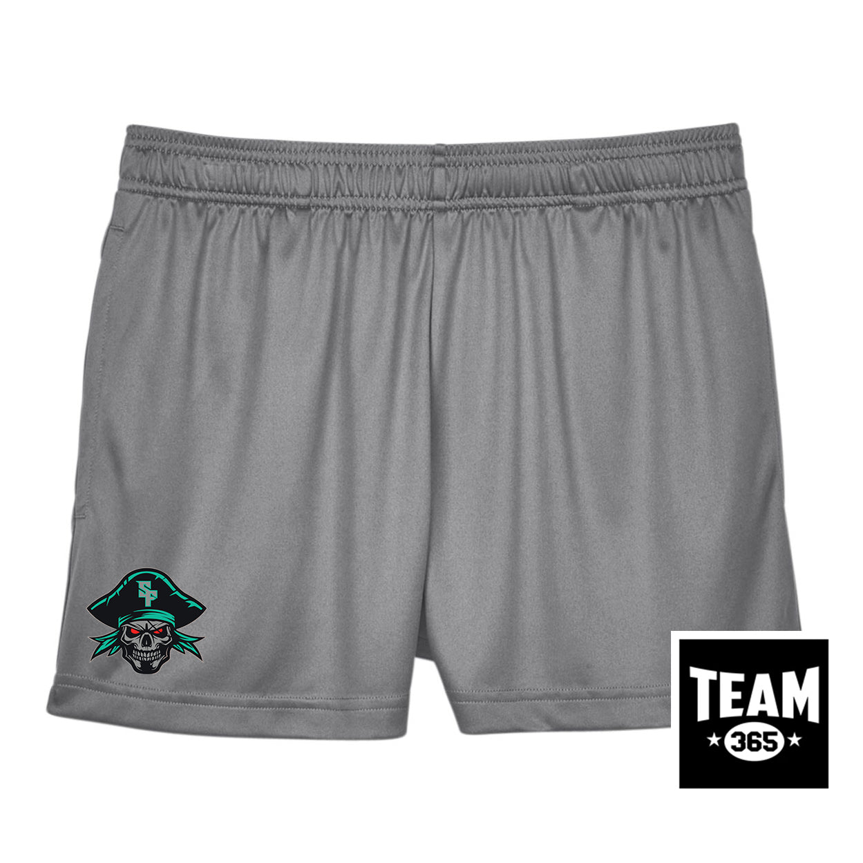Team 365 TT11SHW Women's Zone Performance Short - South Florida Pirates