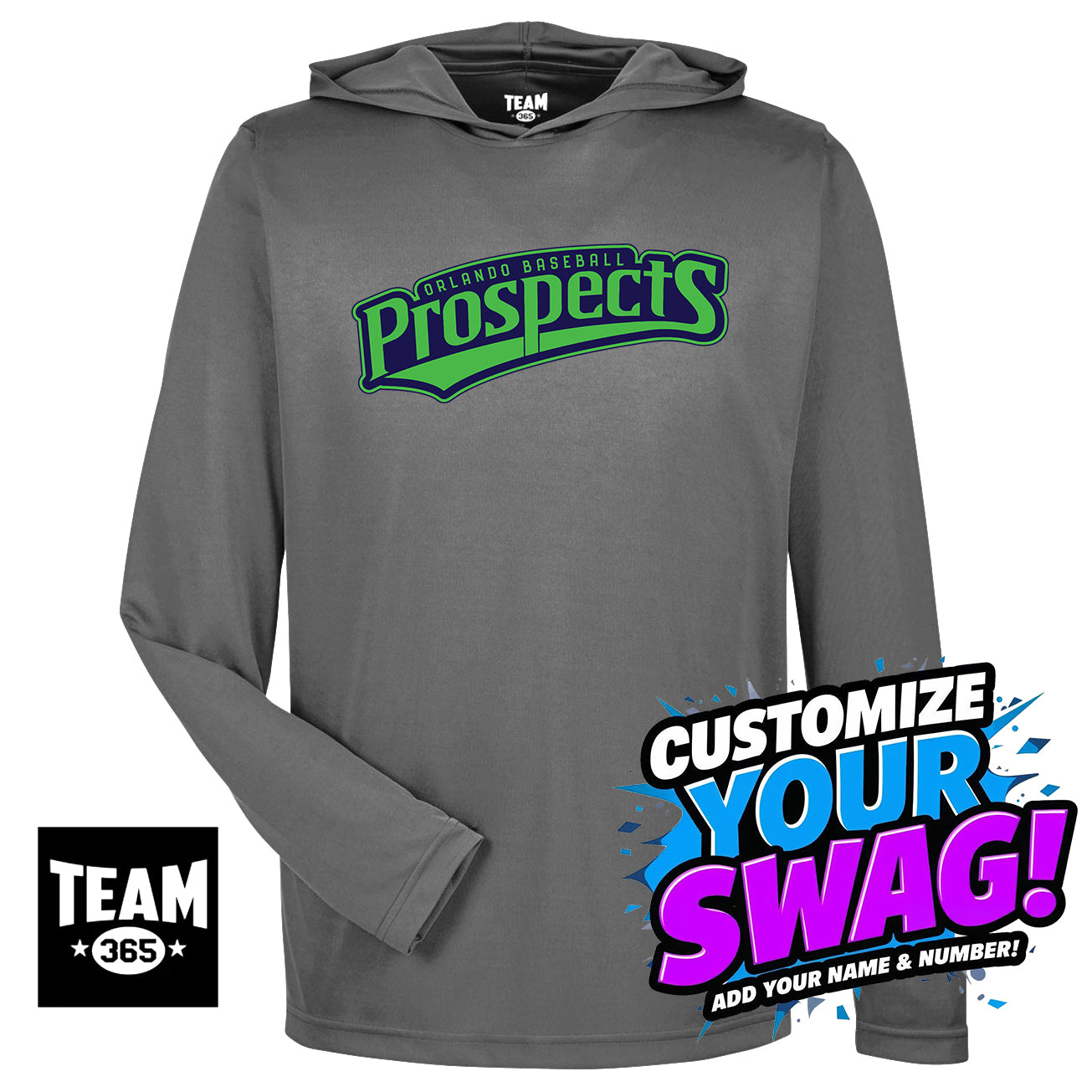 Team 365 Youth & Men's Zone Performance Hoodie - OBP