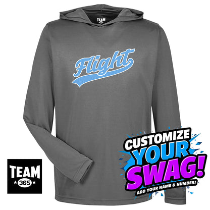 Team 365 Youth & Men's Zone Performance Hoodie - FCF Flight Baseball Blue