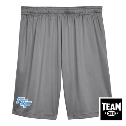 Team 365 Youth & Men's Zone Performance Short - FCF Flight Baseball Blue