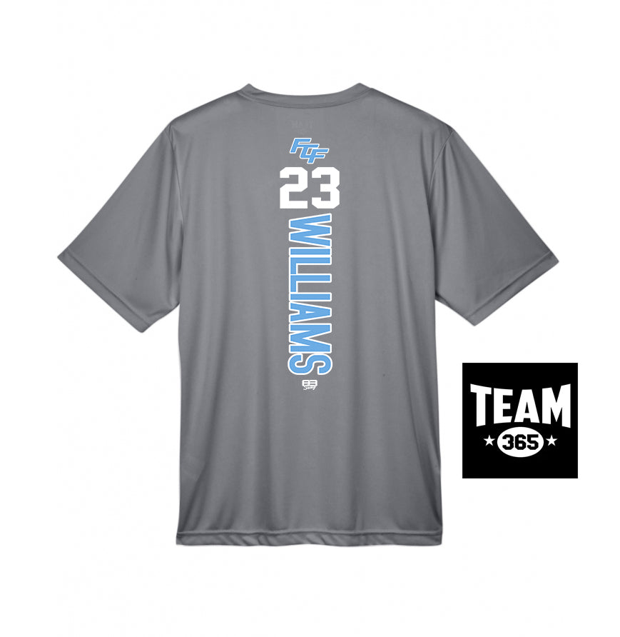 Team 365 Youth & Men's Zone Performance T-Shirt - FCF Flight Baseball Blue