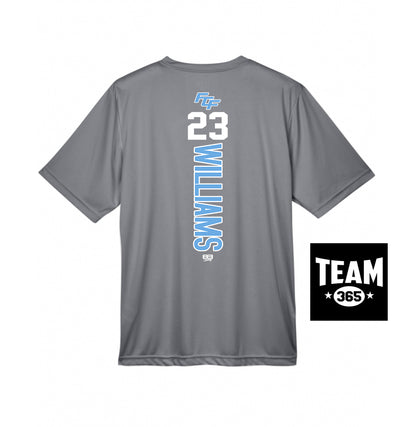 Team 365 Youth & Men's Zone Performance T-Shirt - FCF Flight Baseball Blue