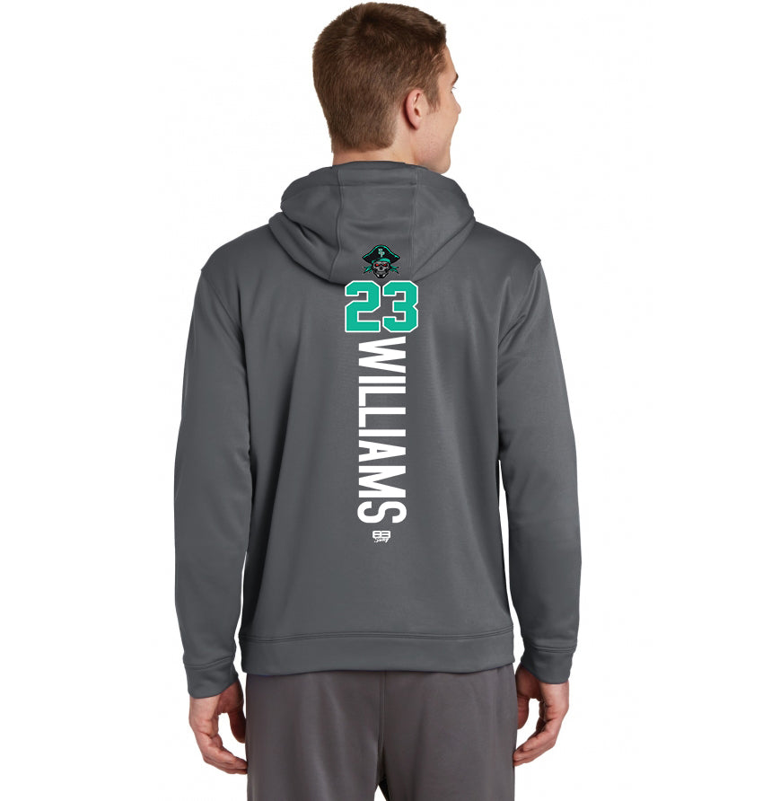 Sport-Tek Sport-Wick Fleece Hooded Pullover F244 - South Florida Pirates
