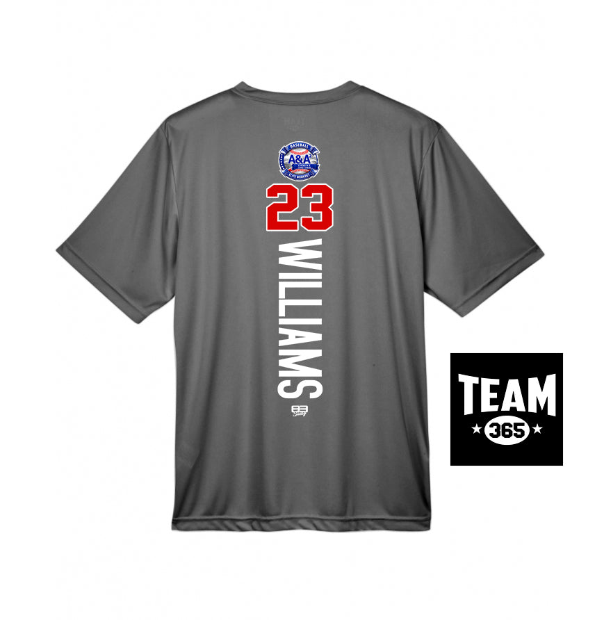 Team 365 Youth & Men's Zone Performance T-Shirt - A&A Baseball Elite