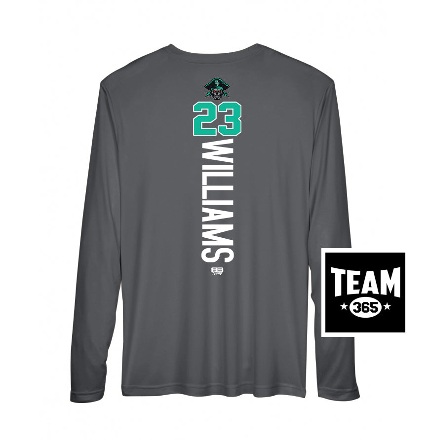 Team 365 Youth & Men's Zone Performance Long-Sleeve T-Shirt - South Florida Pirates