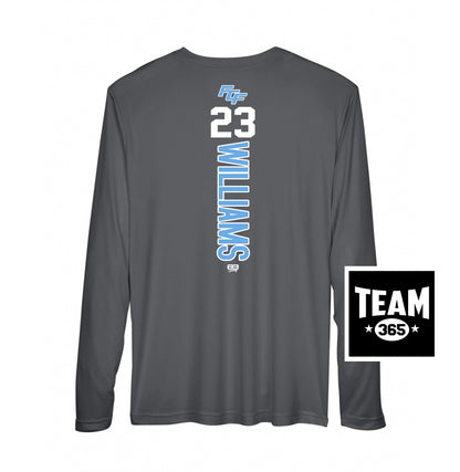 Team 365 Youth & Men's Zone Performance Long-Sleeve T-Shirt - FCF Flight Baseball Blue
