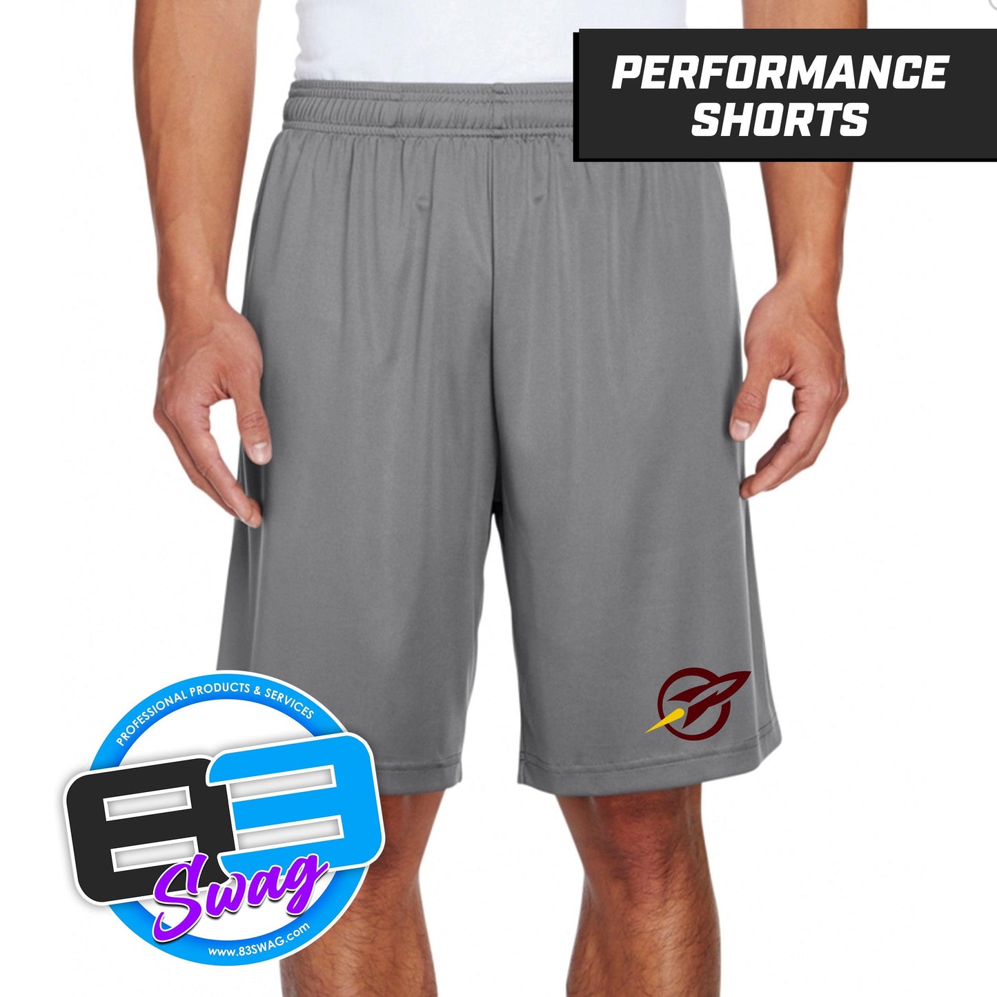 Richmond Rockets - Youth & Adult Zone Performance Shorts - 83Swag