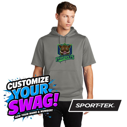 Sport-Tek Sport-Wick Fleece Short Sleeve Hooded Pullover ST251 - OBP War Hogs