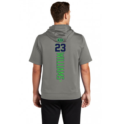 Sport-Tek Sport-Wick Fleece Short Sleeve Hooded Pullover ST251 - OBP Swamp Kings