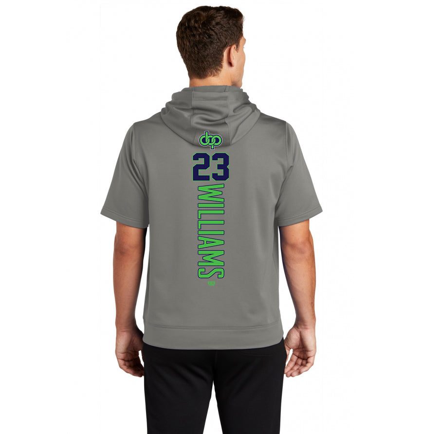 Sport-Tek Sport-Wick Fleece Short Sleeve Hooded Pullover ST251 - OBP War Hogs