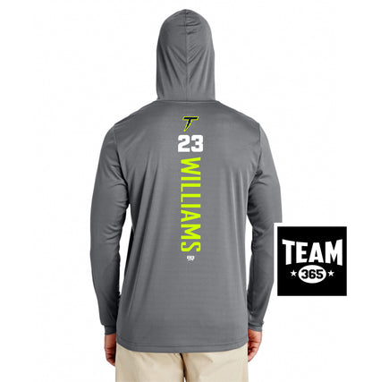 Team 365 Youth & Men's Zone Performance Hoodie - Ponte Vedra Thunder Baseball