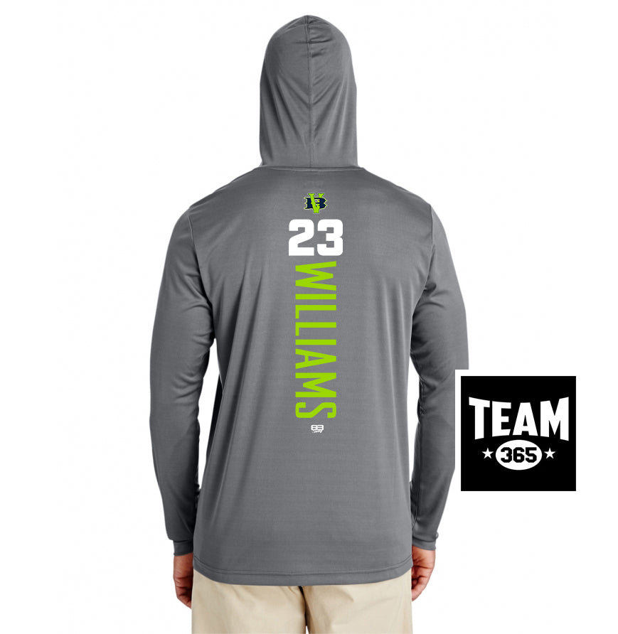 Team 365 Youth & Men's Zone Performance Hoodie - VB Bombers Baseball