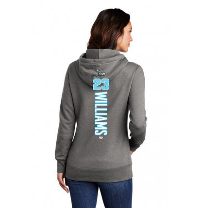 Port & Company Women's Core Fleece Pullover Hooded Sweatshirt LPC78H - Knights Baseball
