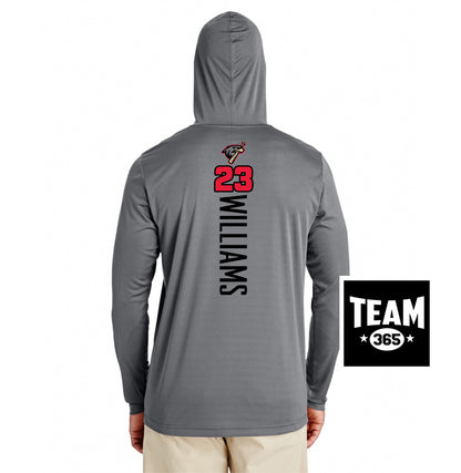 Team 365 Youth & Men's Zone Performance Hoodie - MSA Redtails Baseball