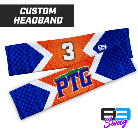 CUSTOM - Sports Headband - Palatka TailGators Baseball