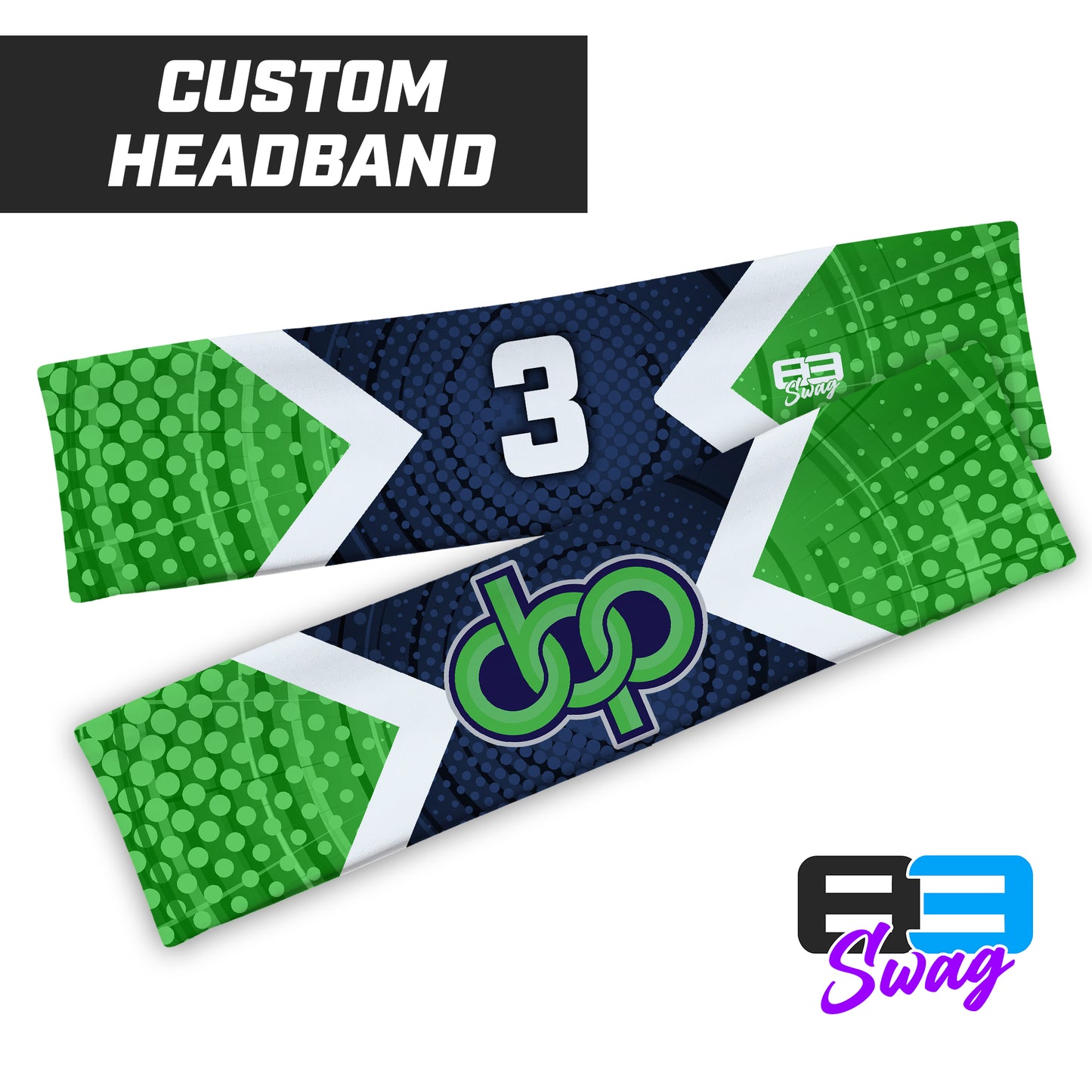 CUSTOM - Sports Headband - Orlando Baseball Prospects - OBP