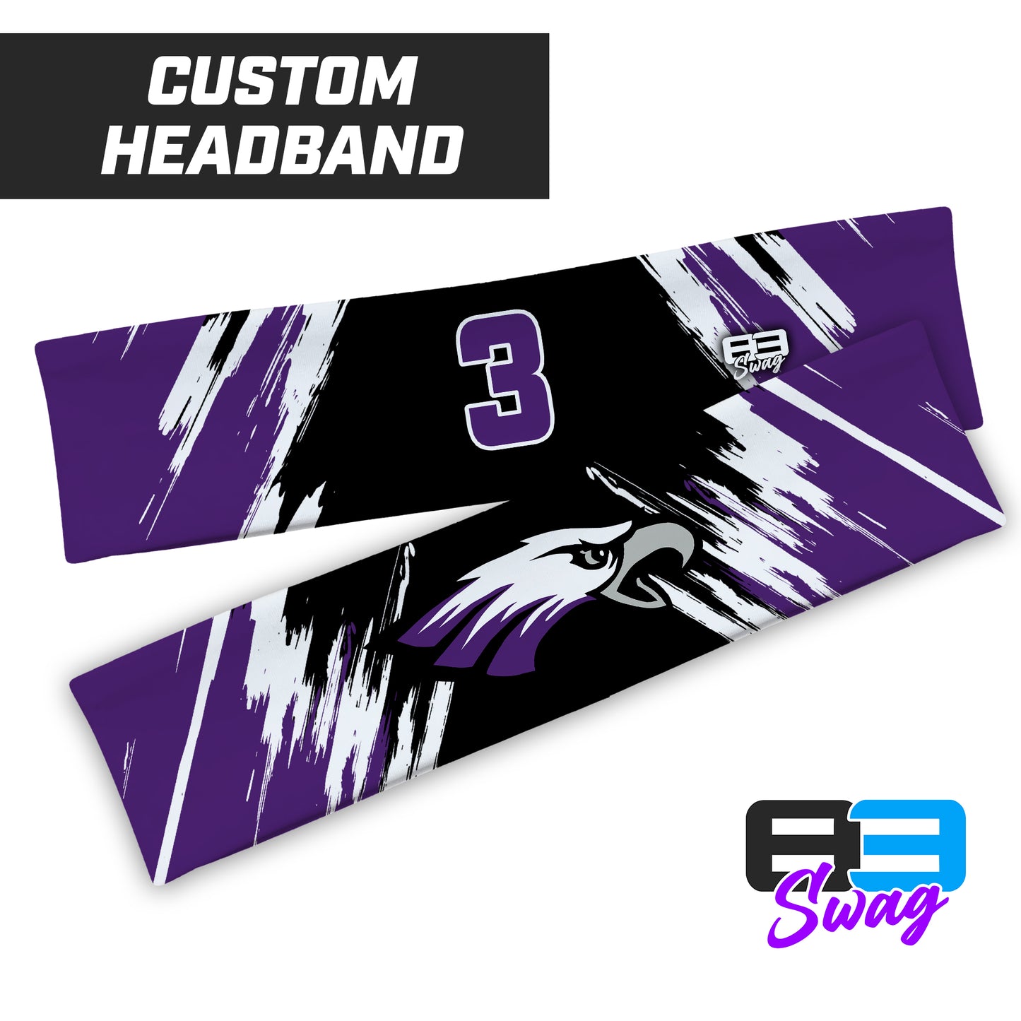 Headband - Bellmawr Purple Eagles