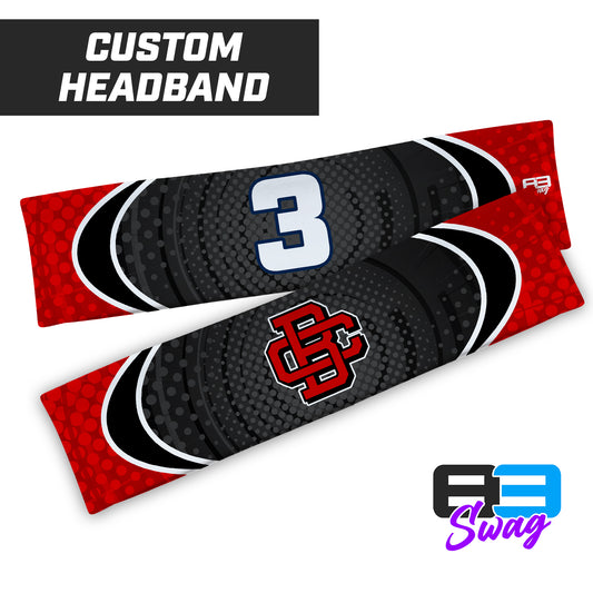CUSTOM - Sports Headband - Creeks Baseball Club - CBC