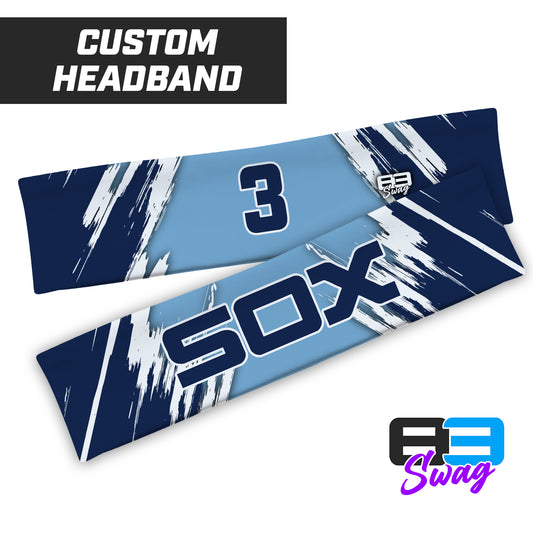 Headband - Blue Sox