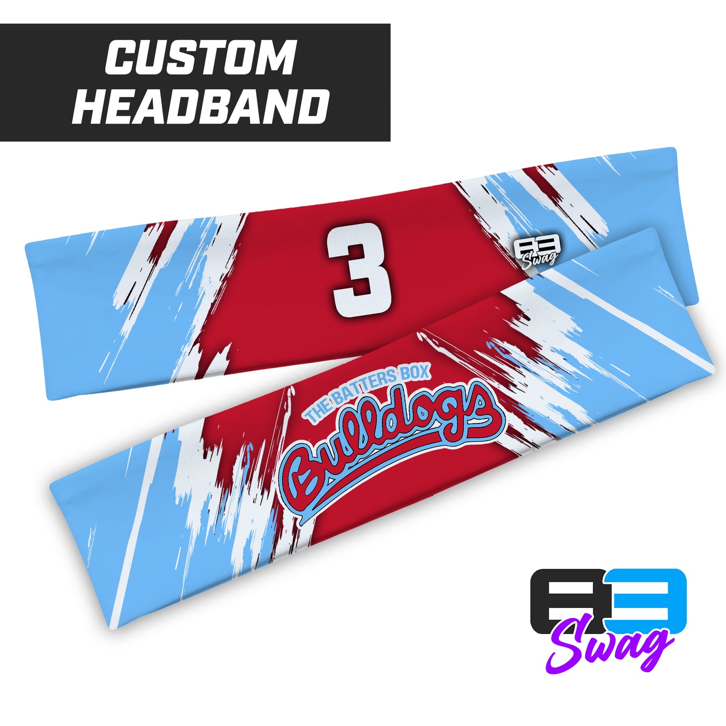 Headband - Batters Box Bulldogs Softball