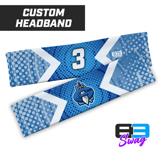 CUSTOM - Sports Headband - Georgia Titans Elite Baseball