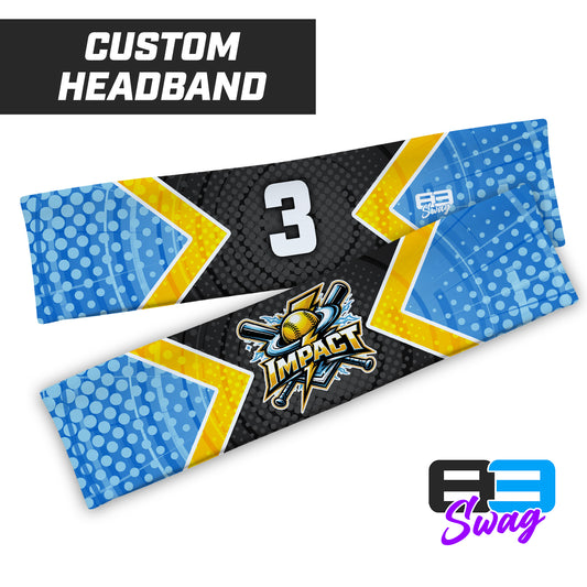 CUSTOM - Sports Headband - Impact Softball - Massachusetts