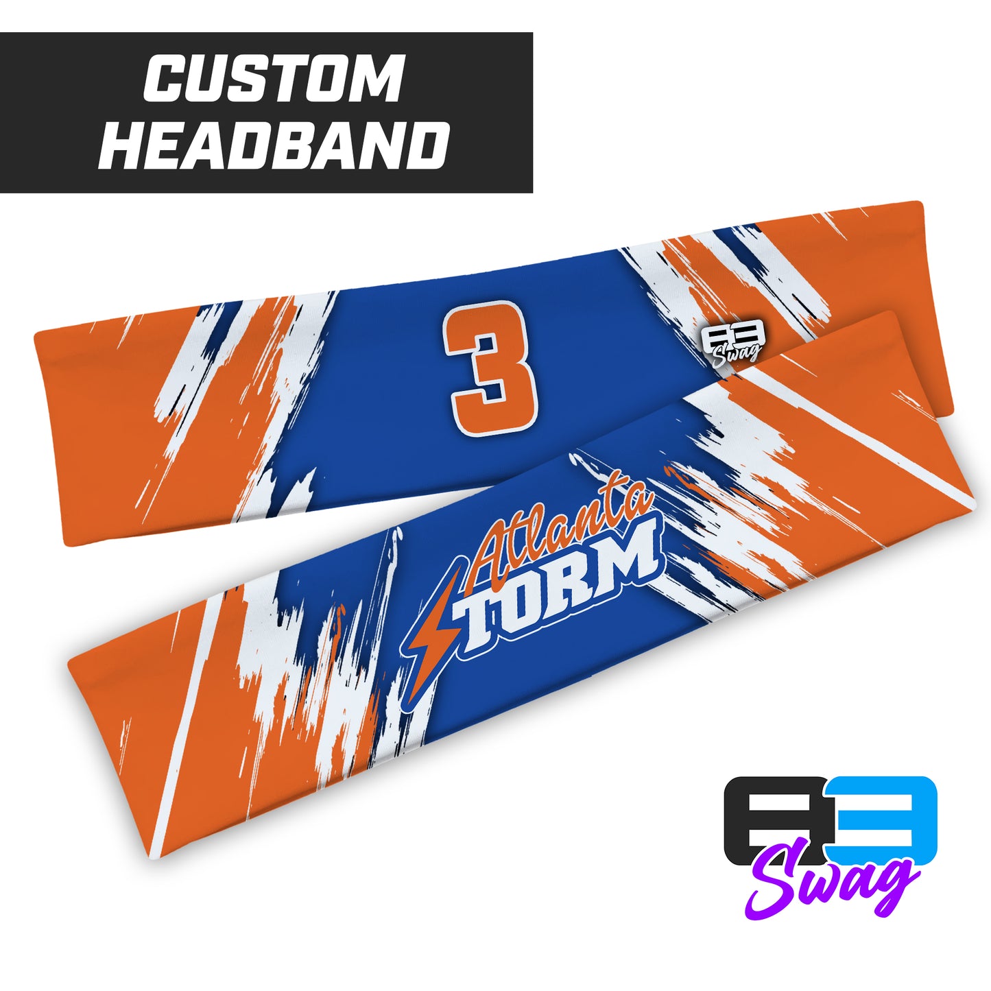 Headband - Atlanta Storm