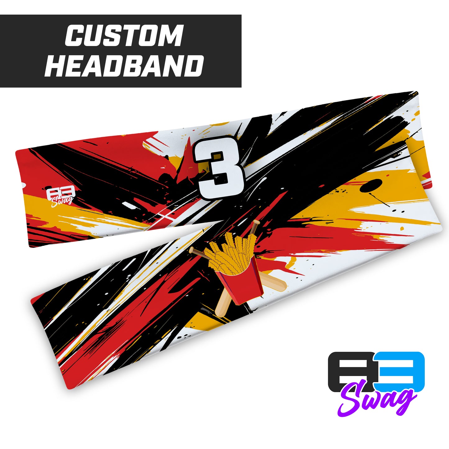 Headband - Team Rally Fries Baseball