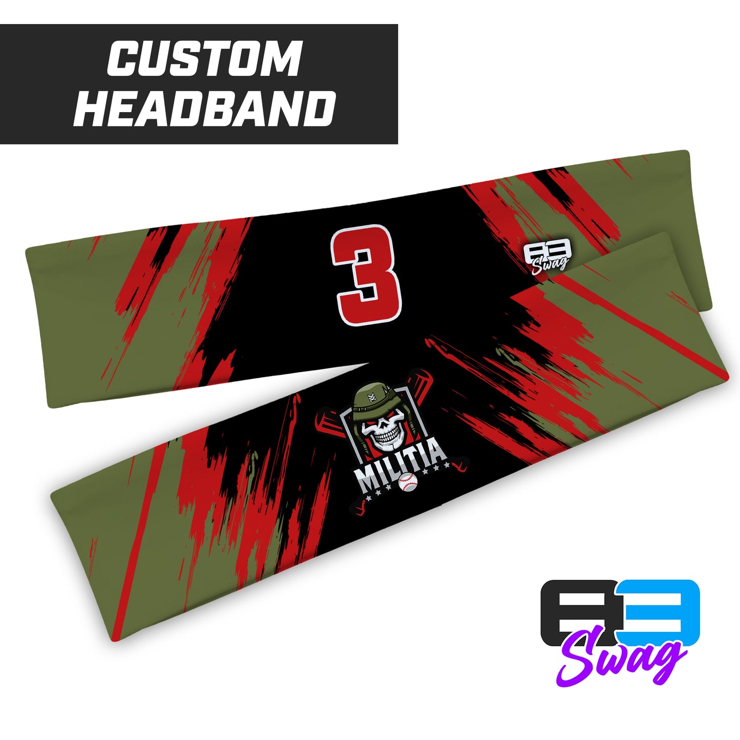 Headband - Militia Baseball