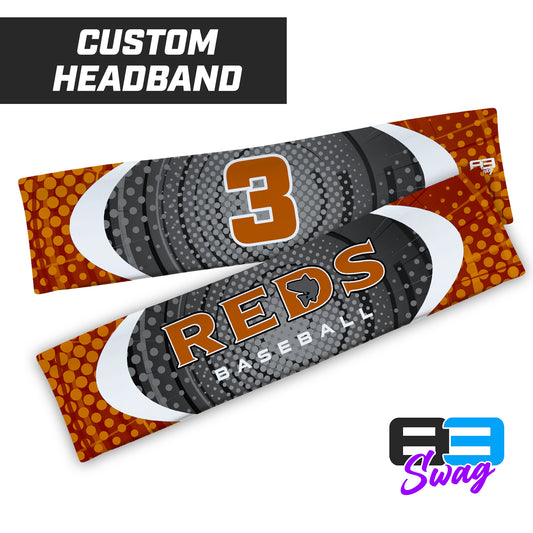 CUSTOM - Sports Headband - ANCIENT CITY REDS