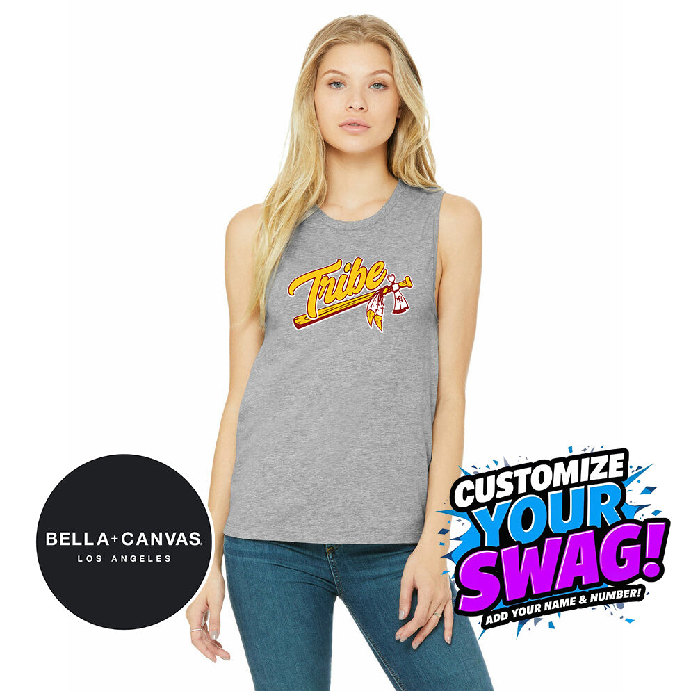 Bella + Canvas B6003 Women's Jersey Muscle Tank - North Florida Tribe