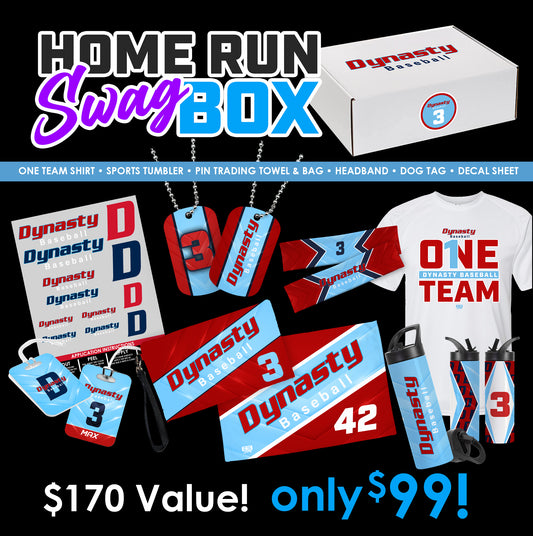 North Florida Dynasty HOME RUN SWAG BOX! - The Ultimate End Of The Season Player Gift!