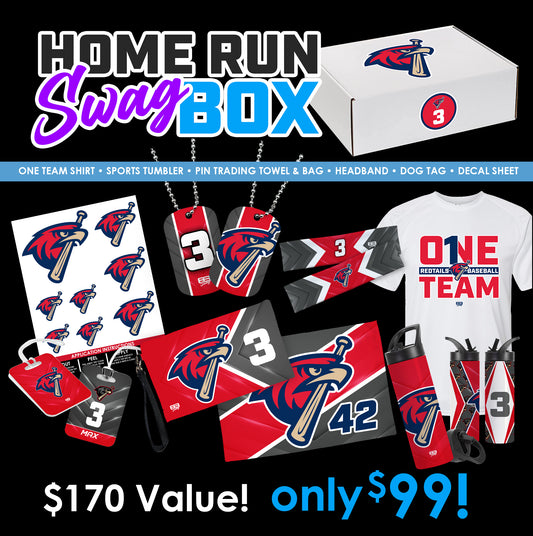 MSA Redtails Baseball HOME RUN SWAG BOX! - The Ultimate End Of The Season Player Gift!