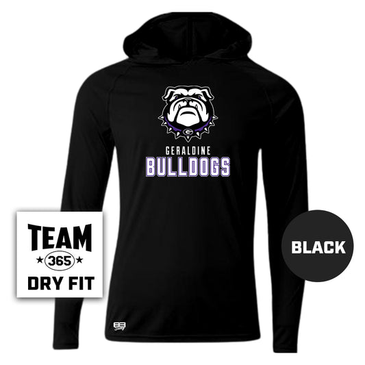 Lightweight Performance Hoodie - Geraldine Bulldogs Football V2