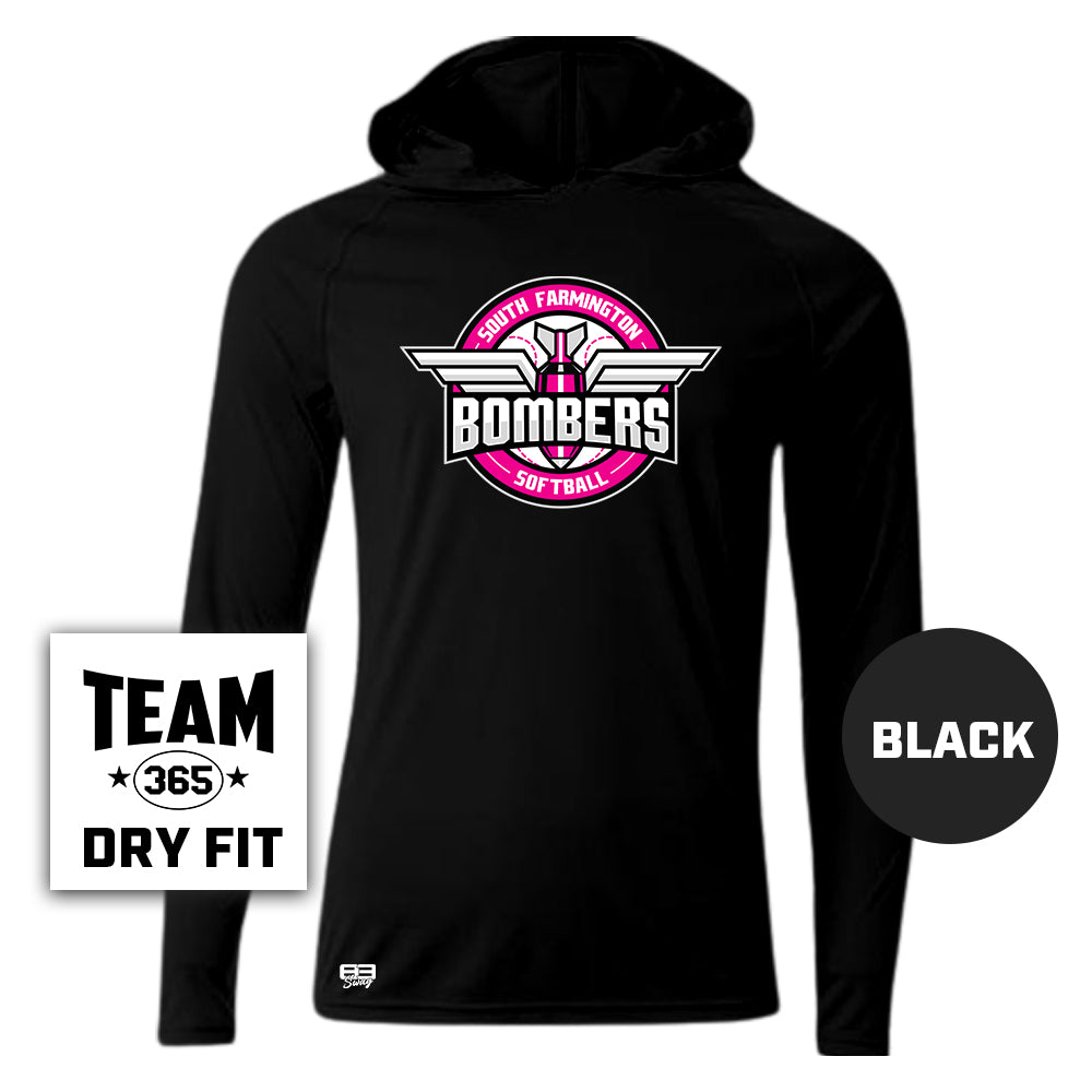 Lightweight Performance Hoodie - South Farmington Bombers Softball