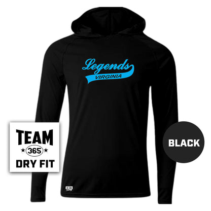 Lightweight Performance Hoodie - Virginia Legends Softball