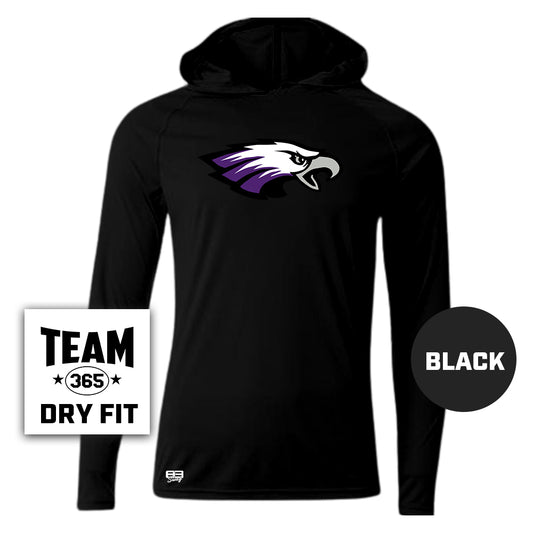 Lightweight Performance Hoodie - Bellmawr Purple Eagles