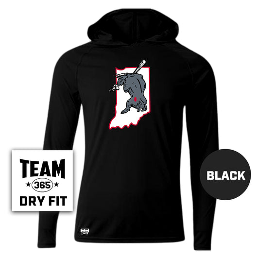 Lightweight Performance Hoodie - Indiana Bulls Baseball