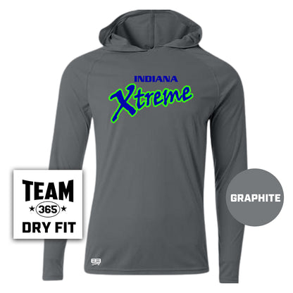 Lightweight Performance Hoodie - Indiana Xtreme Softball V1